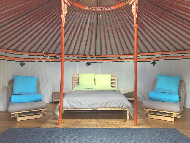 Safari tent bedroom two